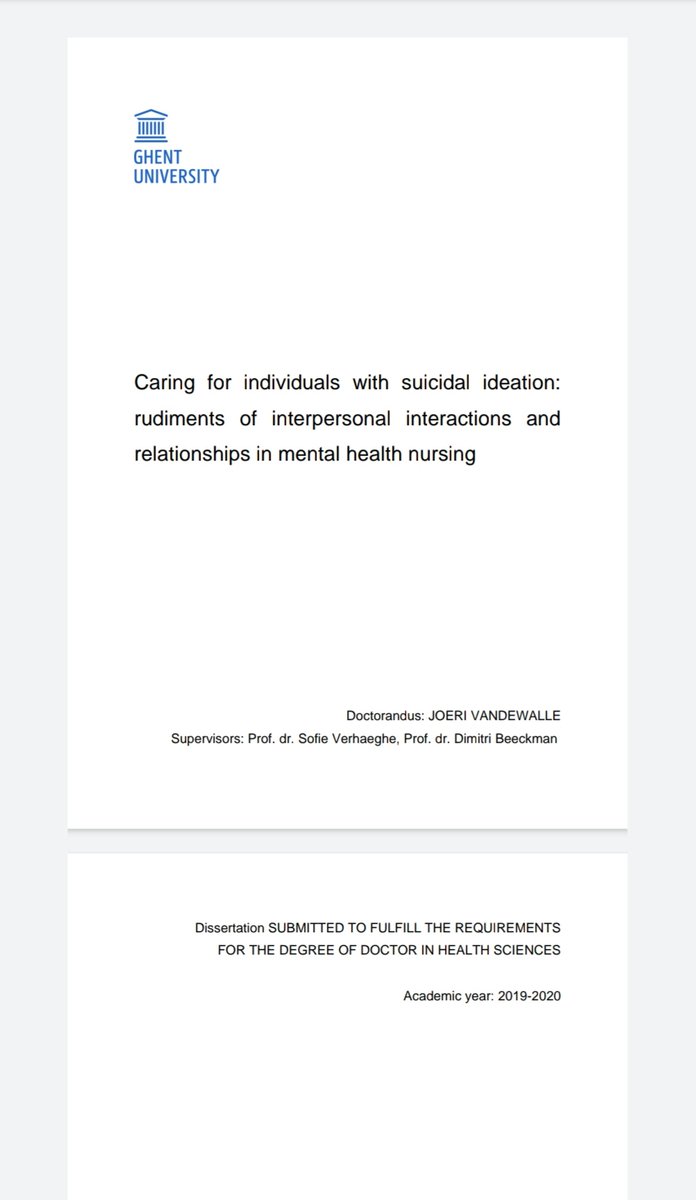 Doctoraatsproefschrift ingediend / Doctoral dissertation submitted 👍