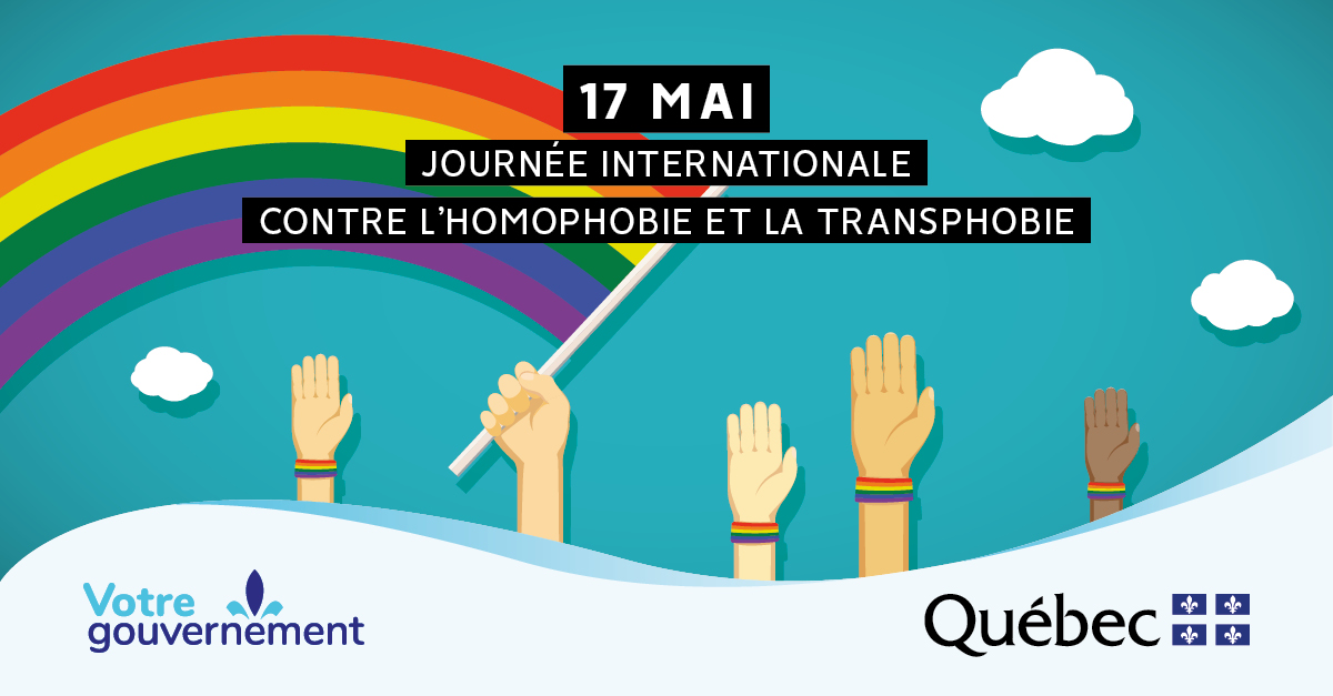 MRIF_Quebec's tweet photo. En cette période d’incertitude, rappelons-nous que le soutien de la famille est essentiel, #AimonsNosProches sans distinction. L’amour d’une famille ne devrait pas dépendre de l’orientation sexuelle, de l’identité de genre ou de l’expression de genre d’une personne. 🌈 #17mai https://t.co/r9AVqJ6ey5