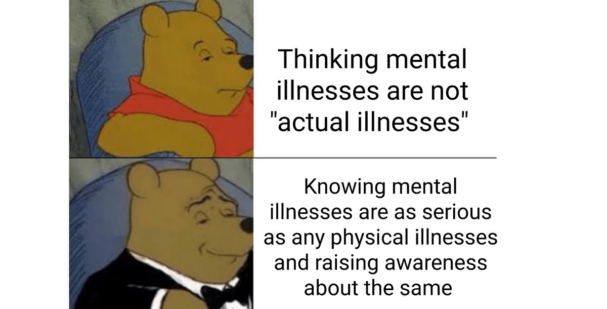 journal_mind's tweet photo. Winnie the Pooh got it true! 
#BreakTheStigma #MentalHealthAwarenessMonth #Mentalhealth #summerinternship @dr_samirparikh https://t.co/ULPinGmyQr