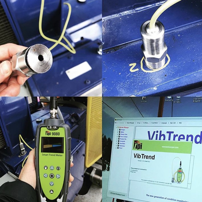 Predict failure. TPI 9080 automatically performs vibration analysis based on machine running speed. Fix it before it breaks. #vibrationmonitoring #maintenance #facilitymanagement #conditionbasedmonitoring #pumpsandmotors