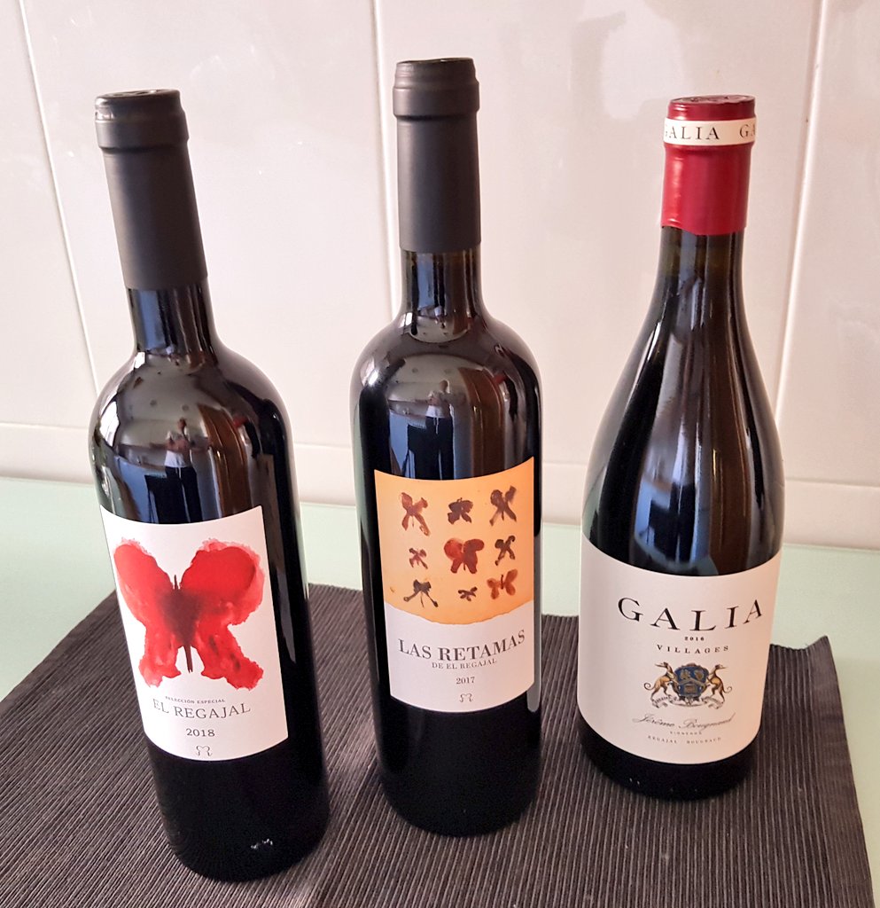 Más refuerzos, esta vez desde <a href="/BodegaRegajal/">El Regajal</a> 😋🍷🍷🍷x6
Para celebrar San Isidro con <a href="/VinosdeMadridDO/">Vinos de Madrid CRDO</a>
#vino #winelover