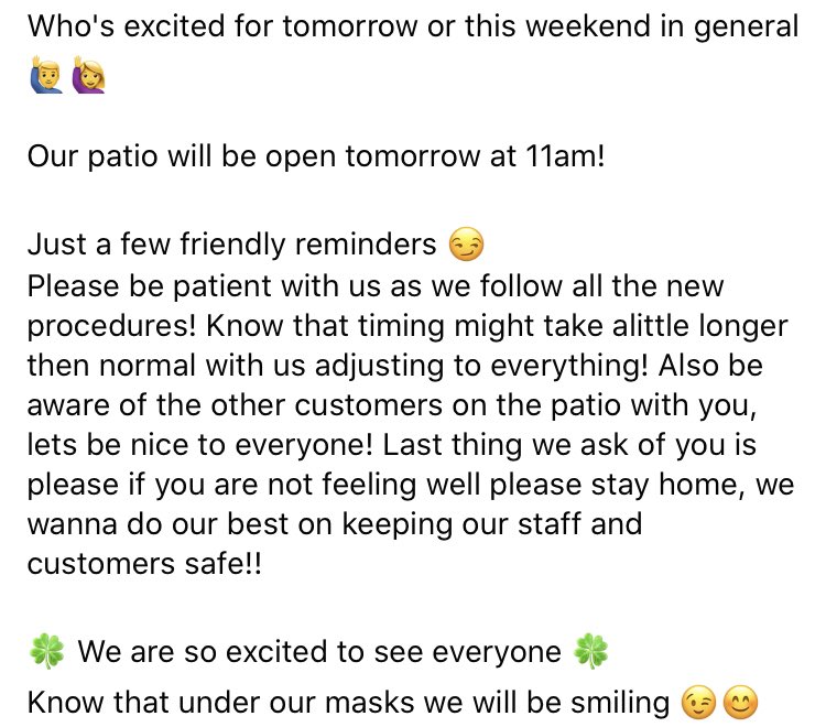 We can’t wait to see you!☘️