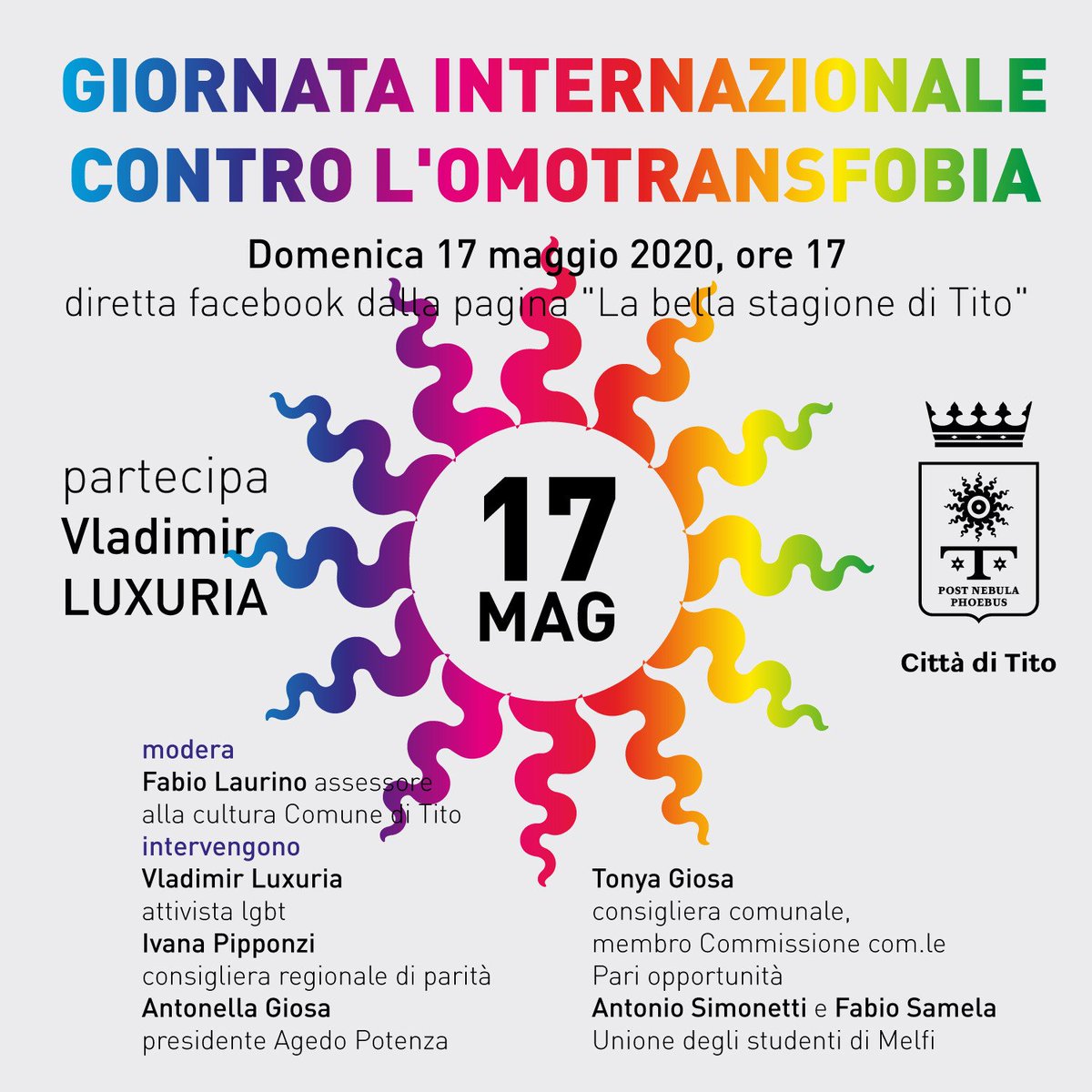 FABIOLAURINO's tweet photo. Una chiacchierata in compagnia di @vladiluxuria, Ivana Pipponzi, @giosa_antonella, Tonya Giosa e l'Unione degli studenti di Melfi, in occasione della Giornata Internazionale contro l'omotransfobia https://t.co/V7a7HYggz6