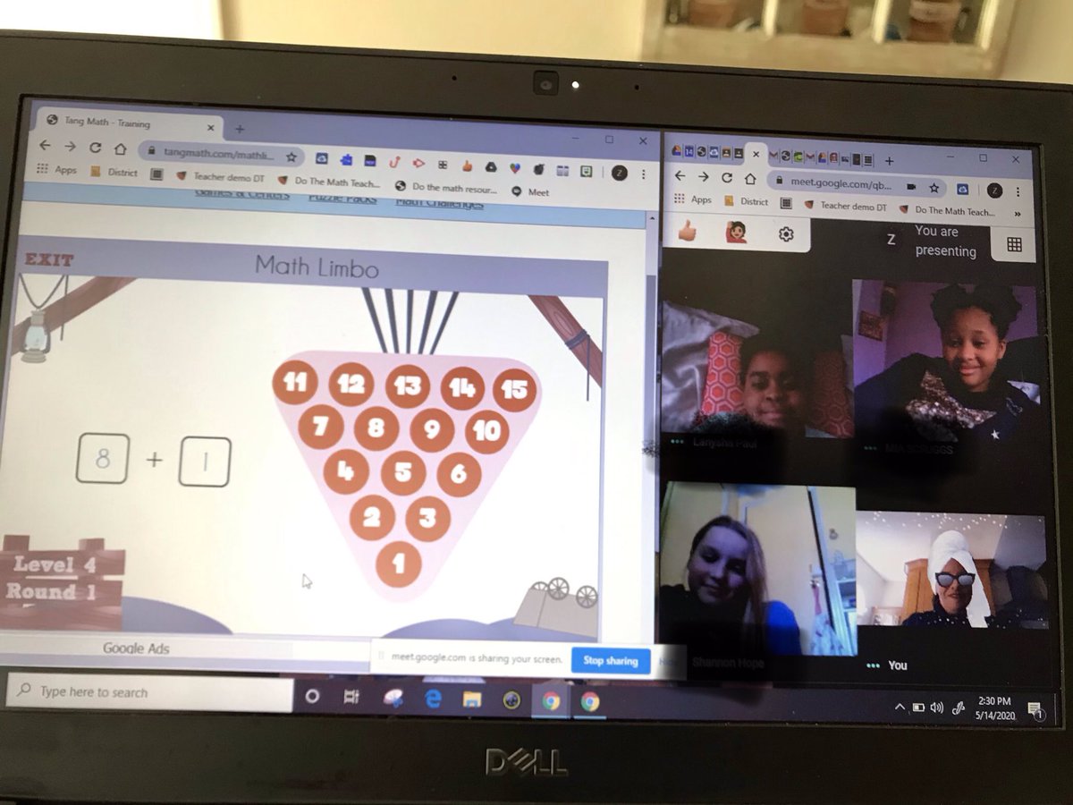 Loving the games on tangmath.com and the use of snap camera of course!  <a href="/gregtangmath/">Greg Tang</a> <a href="/cmcnecsd/">Christina Cloidt</a> <a href="/Snapchat/">Snapchat</a> @belasantiago11 #gamesimprovemathskills #funmath #NECSD