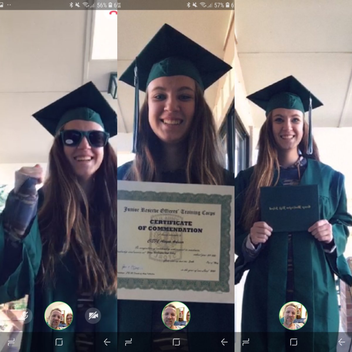 JayArduser's tweet photo. Beautiful Observations, Day 12: my beautiful youngest daughter graduating yet missing so much of her senior year through all of this frustrating pandemic. She is really trying to find the joy in all of this, and that is beautiful https://t.co/FmgD9sahzC