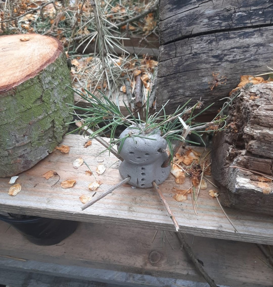 Today we made these cute clay tree spirits and goblins 🌳🧚‍♀️ #schoolclosure #lockdown #keyworkers #clay #treespirit #greatbaddow #chelmsford #BHIS