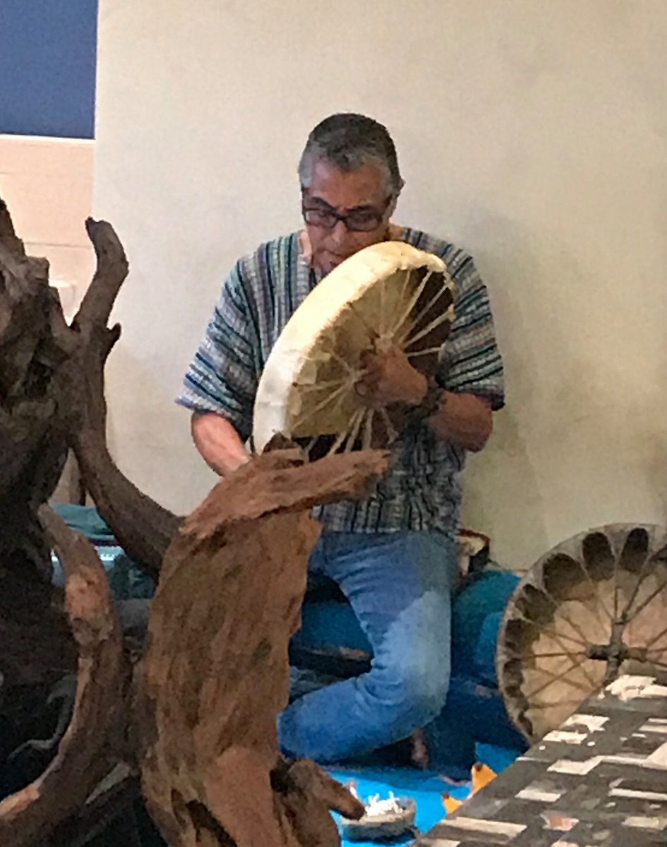 We believe in connecting with the spirit of the community and bringing that culture to our guests. Soon again, we will have New Moon, Summer Solstice... ceremonies given by the locals. Thank you Walking Crow, Transformational Sacred Drum Medicine