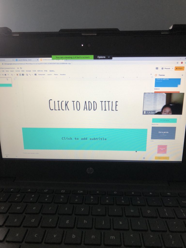 hrenemc's tweet photo. when one of my students says, “Mrs. McDonald, I can help her” and teaches a classmate how to make her own Google slides💓@CISDWalker https://t.co/l3gUA5GoOP