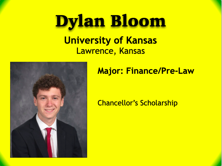 SMSSeniors2020's tweet photo. Congratulations to Dylan Bloom, who will attend the University of Kansas to major in Finance and Pre-Law! Dylan is the recipient of the Chancellor's Scholarship. @UnivOfKansas #SMSSeniorSigning2020 https://t.co/hJaLzCSE6y