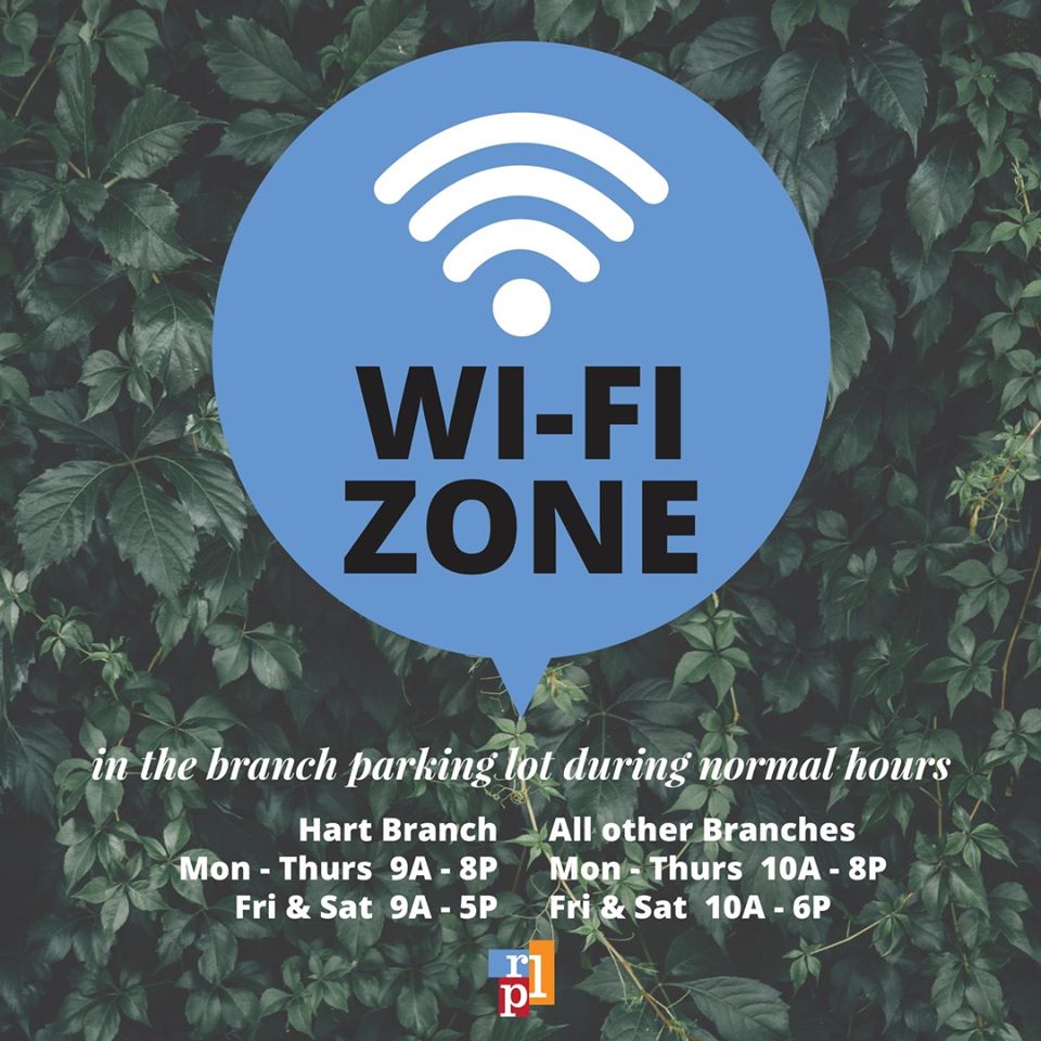 rockfordpublib's tweet image. Good news! The Library's WI-FI will remain on in the Library parking lots for public use during library hours. We hope this helps you to remain productive &amp;amp; connected!