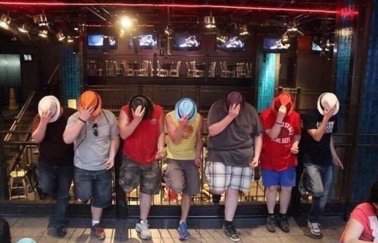 cake_hoarder's tweet photo. me and the boys when quarantine finally ends https://t.co/nwEMDynIUk