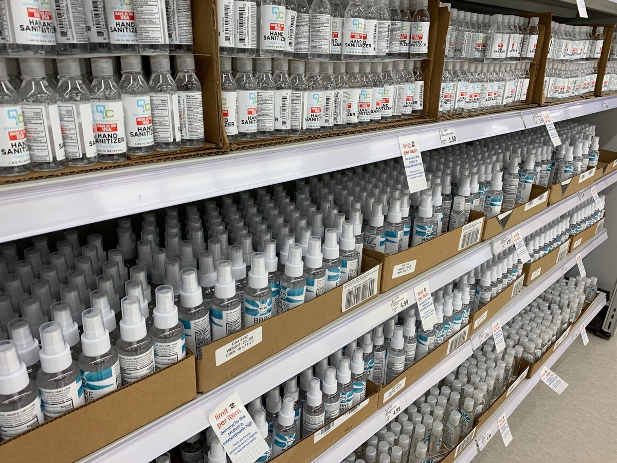 ChuckWTHR's tweet image. Hey everybody, the hand sanitizer is here!🎉👏