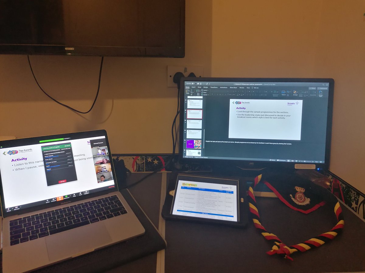 Enjoyed helping out tonight with Young Leader Training. Took me back to when I did mine. #Skillsforlife #hampshirescouts #hampshirescoutstopawards #youngleader