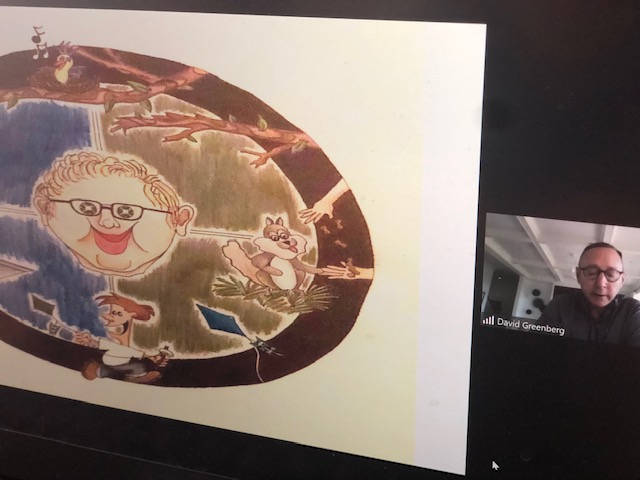 LRN's tweet photo. “The more that you read, the more things you will know. The more you learn, the more places you’ll go.”  So fun to have @LRN CEO @DavidIGreenberg lead our very first Story Time for the kids of #LRNworkingparents
#LivingHOW https://t.co/RK48a39MuC