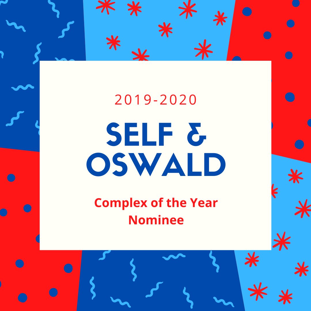 KansasNRHH's tweet photo. Self/Oswald is being recognized for being “a great and strong growing community within KU Student Housing” https://t.co/zJKT6fqctS