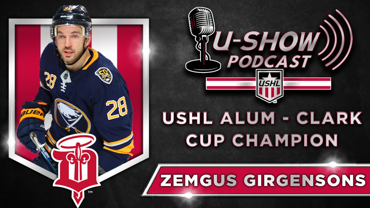 Hey <a href="/fightingsaints/">Dubuque Fighting Saints</a> fans, check out <a href="/zemgus94/">Zemgus Girgensons</a> on The U-Show Podcast! The Clark Cup Champion talks about his path to the <a href="/BuffaloSabres/">Buffalo Sabres</a> and is joined by Dubuque teammate <a href="/lukecuradi/">Luke Curadi</a>. #WhosNext 

Soundcloud: soundcloud.com/the-u-show/epi…
YouTube: youtu.be/tV3yCltRbjA
