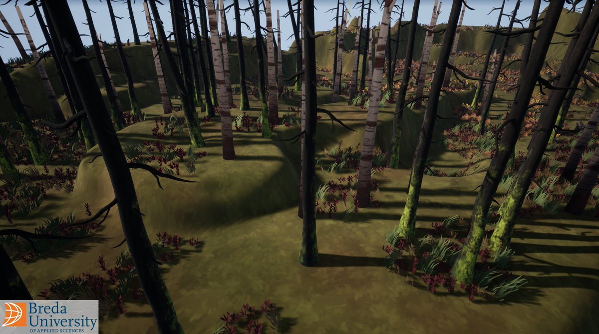 kimorizon's tweet photo. Testing some updates in the scattertool, created in #houdini. Mainly to learn the workflows and the program itself. Tnx to @kari_shores for letting me use their levels/assets to test, and improve the tool. 
@BuasGames #BUAS #ue4 #Studentproject #GameDev https://t.co/UQy4sO4DjH
