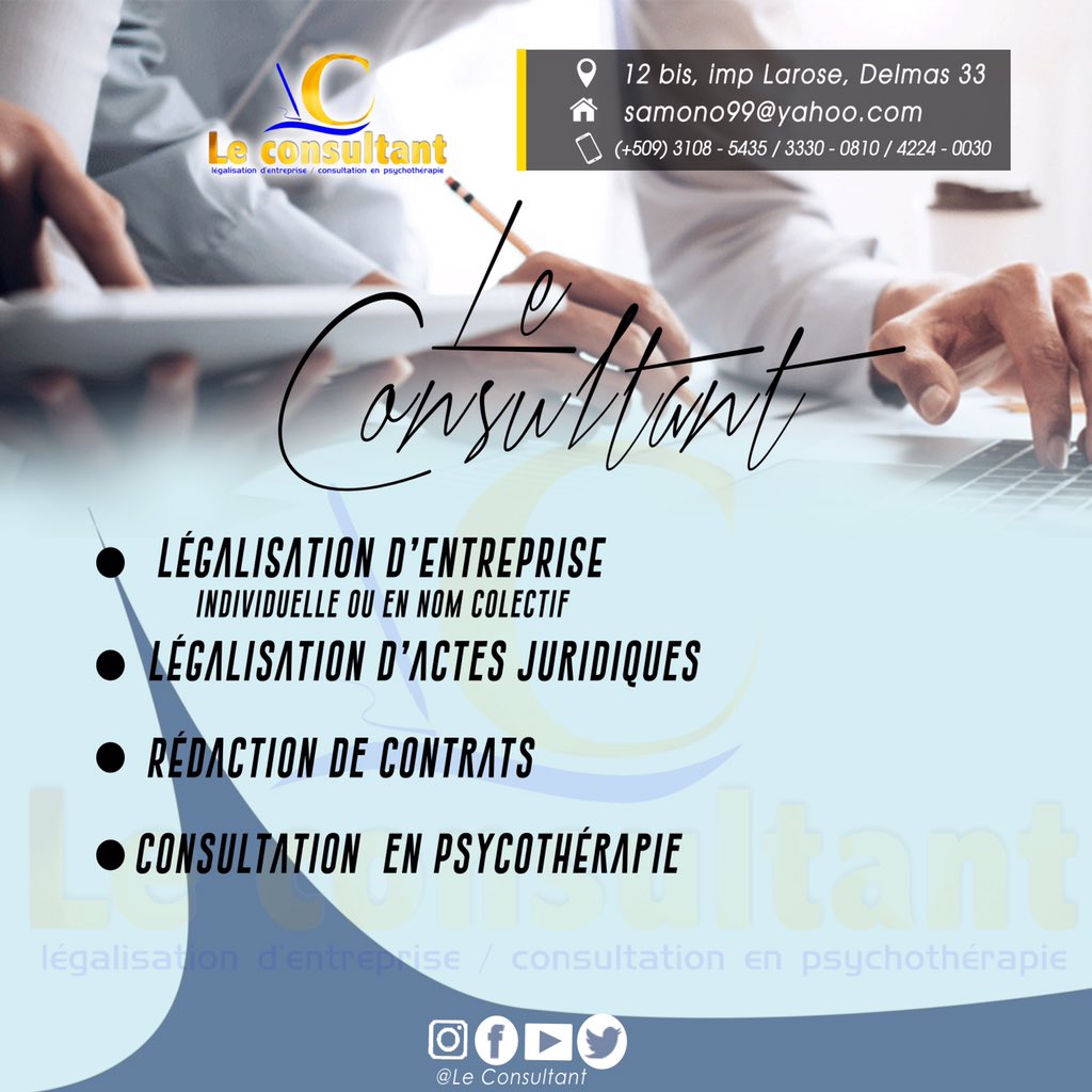 Leconsultant12's tweet photo. Légalisez vos entreprises/ contactez-nous pour Consultation en psychothérapie. https://t.co/VJi9aubovt