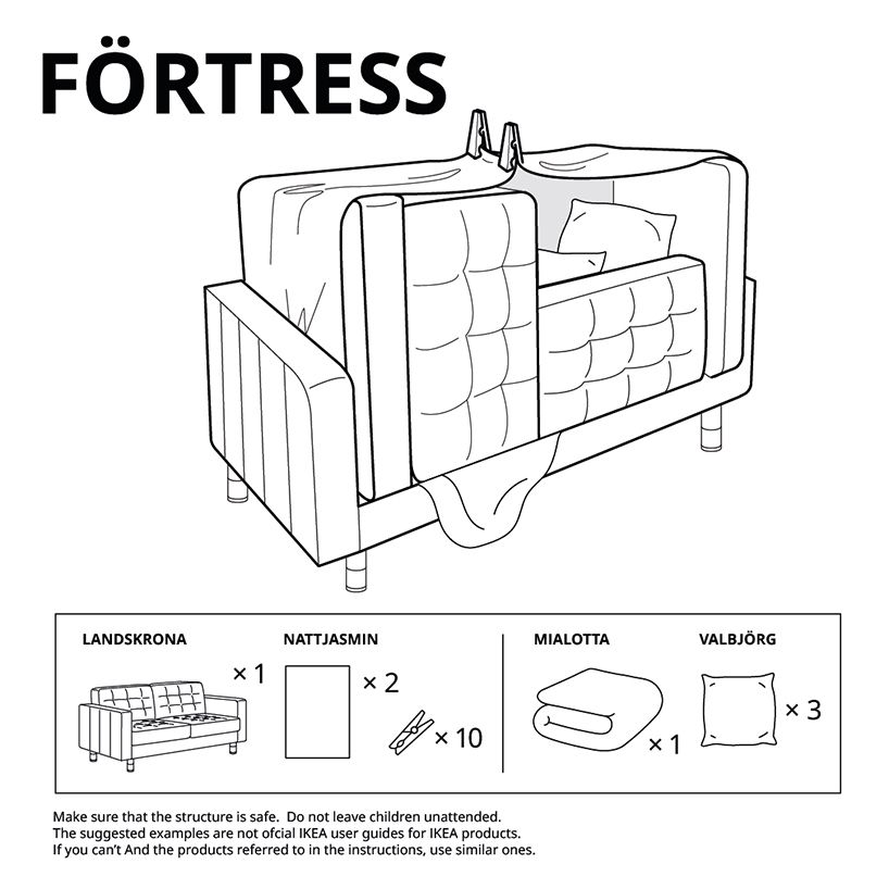 designboom's tweet photo. IKEA's quarantine campaign illustrates six ways to make furniture forts
https://t.co/W7a625iiiY https://t.co/0ecjnGDoEV