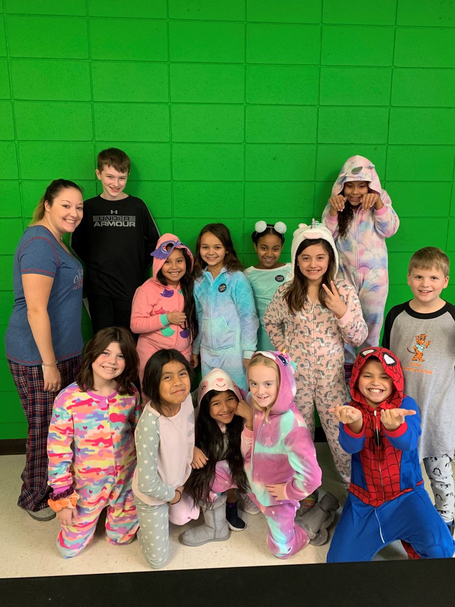 The Student Council loved PJ day! #flashbackfriday
