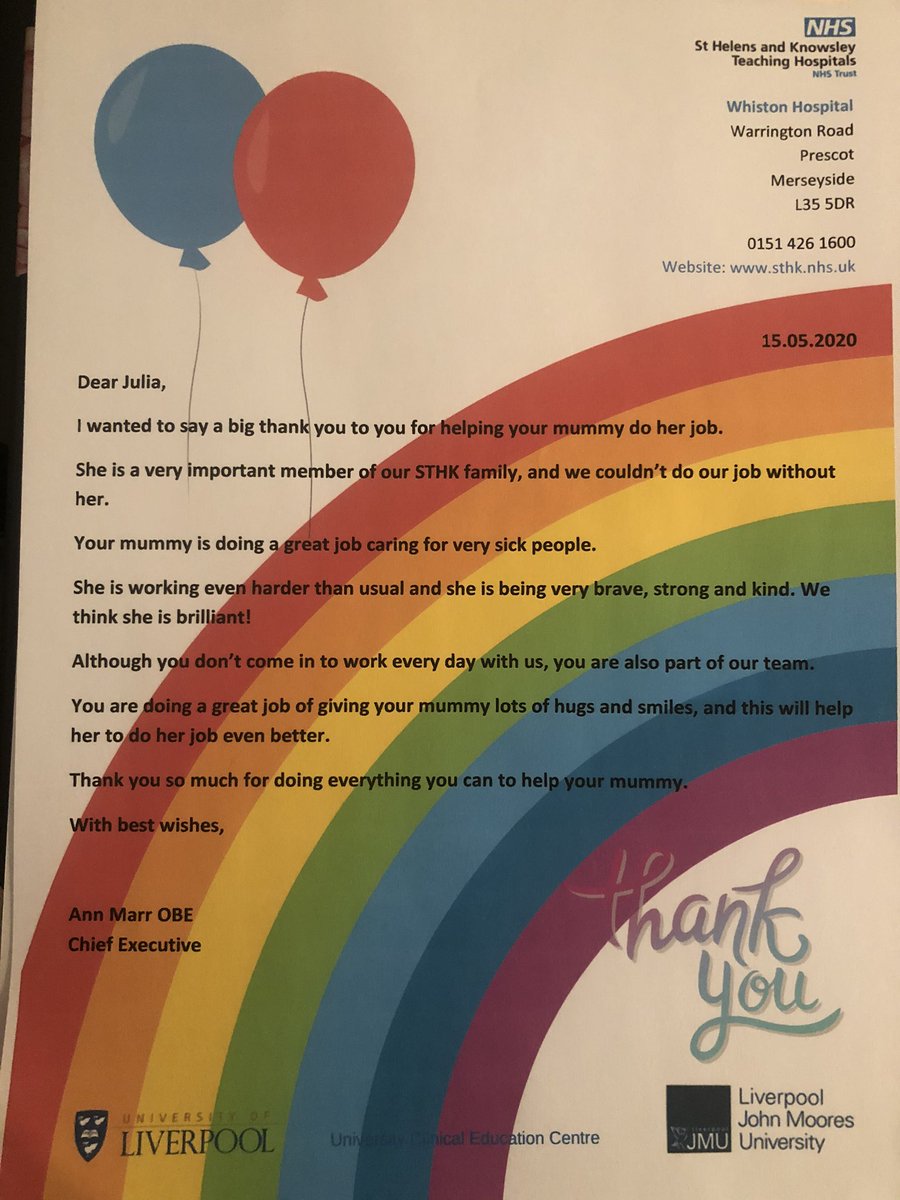 NikkiAbela's tweet photo. This is what good leadership looks like 🌈 🎈 🙌🏼😷 @sthknhs @EllieHesford94 https://t.co/KYL9r2W8Ps