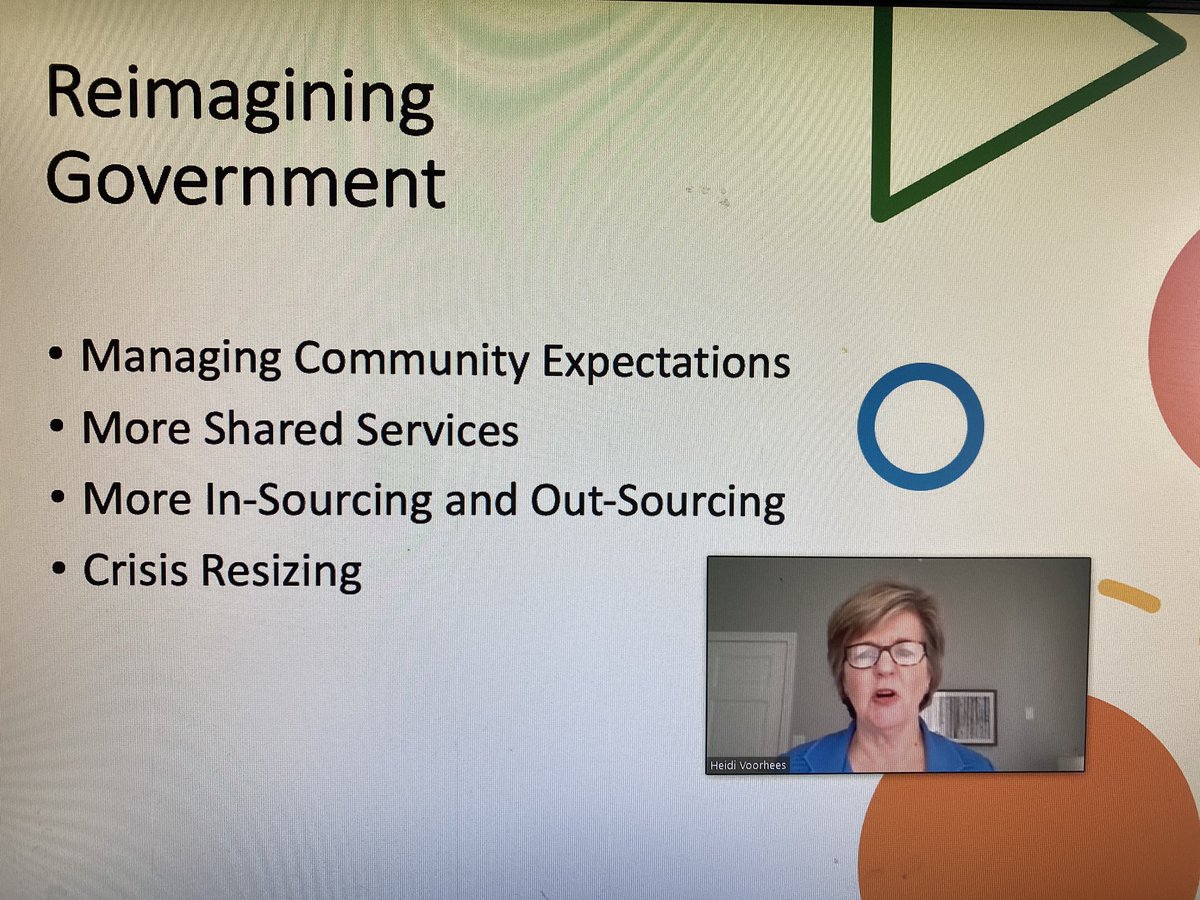 CoryPorisPlasch's tweet photo. We have come to the point where we have a crisis and we have an opportunity to provide better services for residents- Heidi Voorhees GovHR #ForwardTogether2020 https://t.co/Mt0RVfRO3P