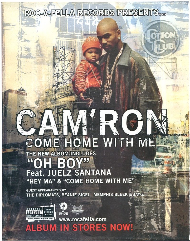 Cam'ron Come Home With Me CD