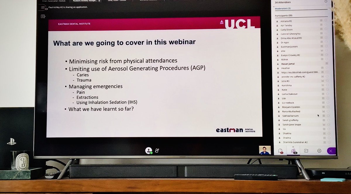 DrHasanjamal's tweet photo. Such a pleasure joining my two great mentors @DoktorSue &amp; Prof Paul Ashley in a very informative webinar

Regarding delivering safe #Paediatric #Dentistry as we move out of #COVID19 lockdown!

Will keep you posted with the webinar recording soon

@PaedDentEastman
@ucleastman https://t.co/8HhC58kjhy