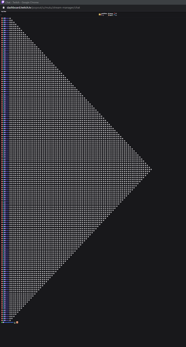I have broken the world record for largest Twitch emote pyramid