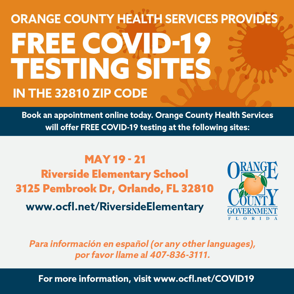 Orange County FL on Twitter "🍊 NEW COVID19 TESTING LOCATION Orange