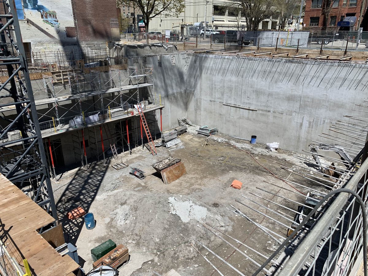 EasternConst's tweet photo. THINK FORWARD.  RISE ABOVE.
It's a banner day in the construction industry with the news from the Premier.  Thanks to our team working @utschools for sharing the latest images taken on- site. 
#thinkforwardthursday https://t.co/IkV1j96L0R