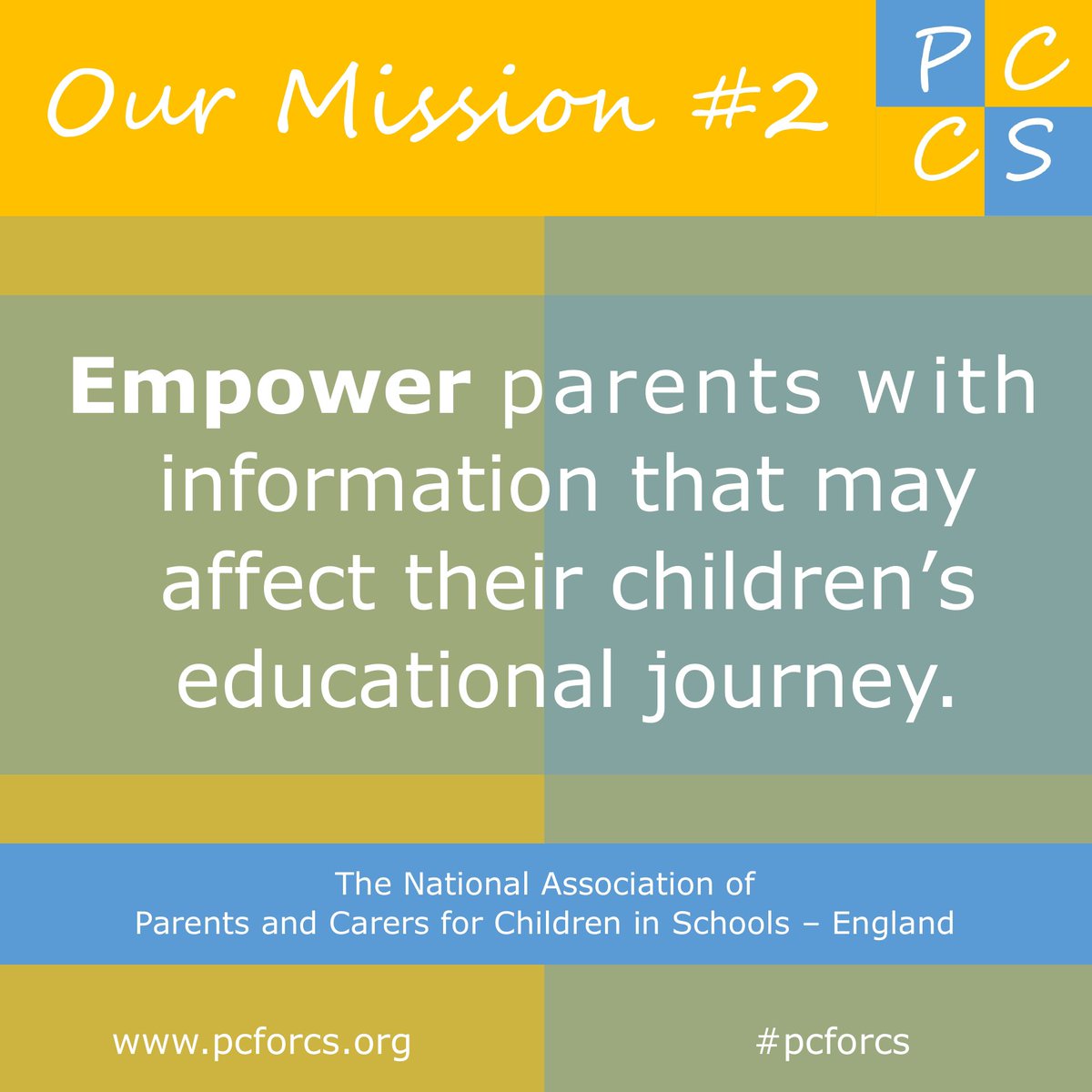 pcforcs's tweet photo. Our mission #2 #empower you! As parents and carers, we care! https://t.co/i51jxY1WcE