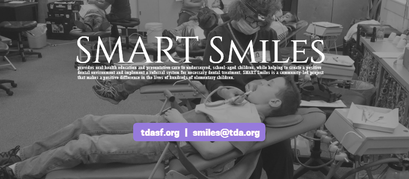 TDA_Smiles's tweet photo. TDASF Program Spotlight

#SMARTsmiles #tdasmiles #tdasf https://t.co/GSqazHXZRQ