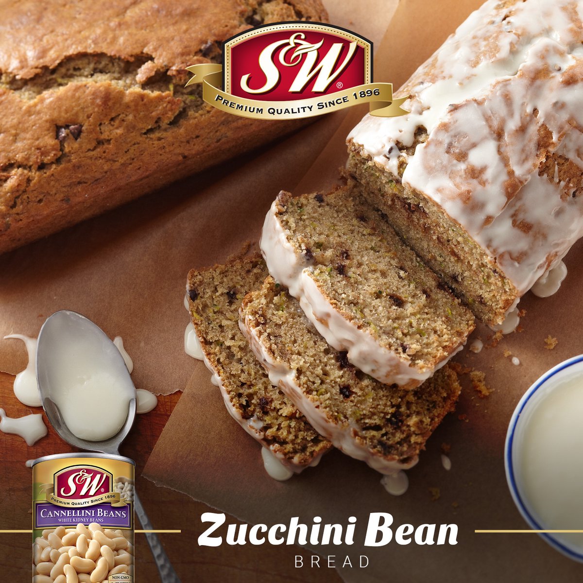swbeans's tweet image. If all you needed was a sign to bake today, this is it. Grab a can of premium S&amp;amp;W Beans and lets get baking! Find more great recipes at swbeans.com.