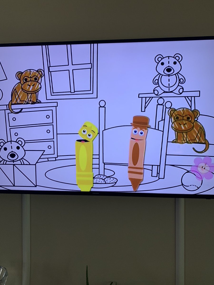 TroyFergusonJr1's tweet photo. Brown and yellow were the colors of the day, but they didn’t draw us a package car 😢😂 #BabyFirstTV https://t.co/ePcByXmNdI