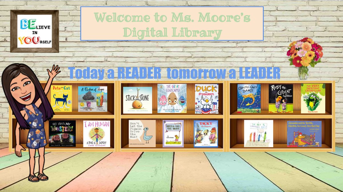 mlutz108's tweet image. Today&apos;s project was to create a digital library for #WCE2ndGrade to access over the summer. I had a lot of inspiration from others but I&apos;m super excited about how it turned out. The books take them directly to the read aloud. #2ndchat @Ctruong9 @WCE_HCS #NeverStopLearningHCS