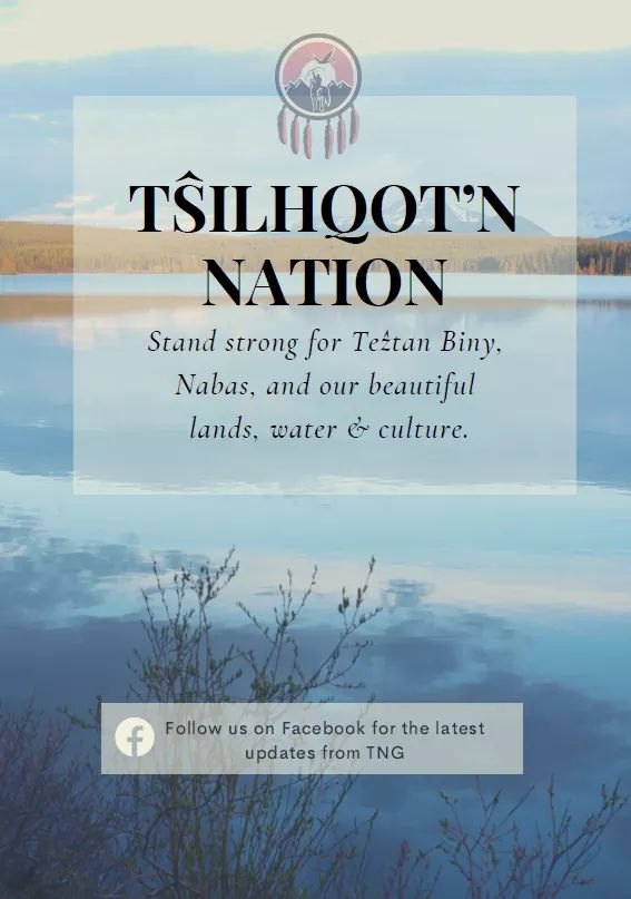 BREAKING NEWS: Today the Supreme Court of Canada dismissed Taseko Mines Limited’s application for leave to appeal. This means the rejection of New Prosperity by the Government of Canada in 2014 stands once and for all. #TeztanBiny #FishLake #Tsilhqotin #oursacredplaces