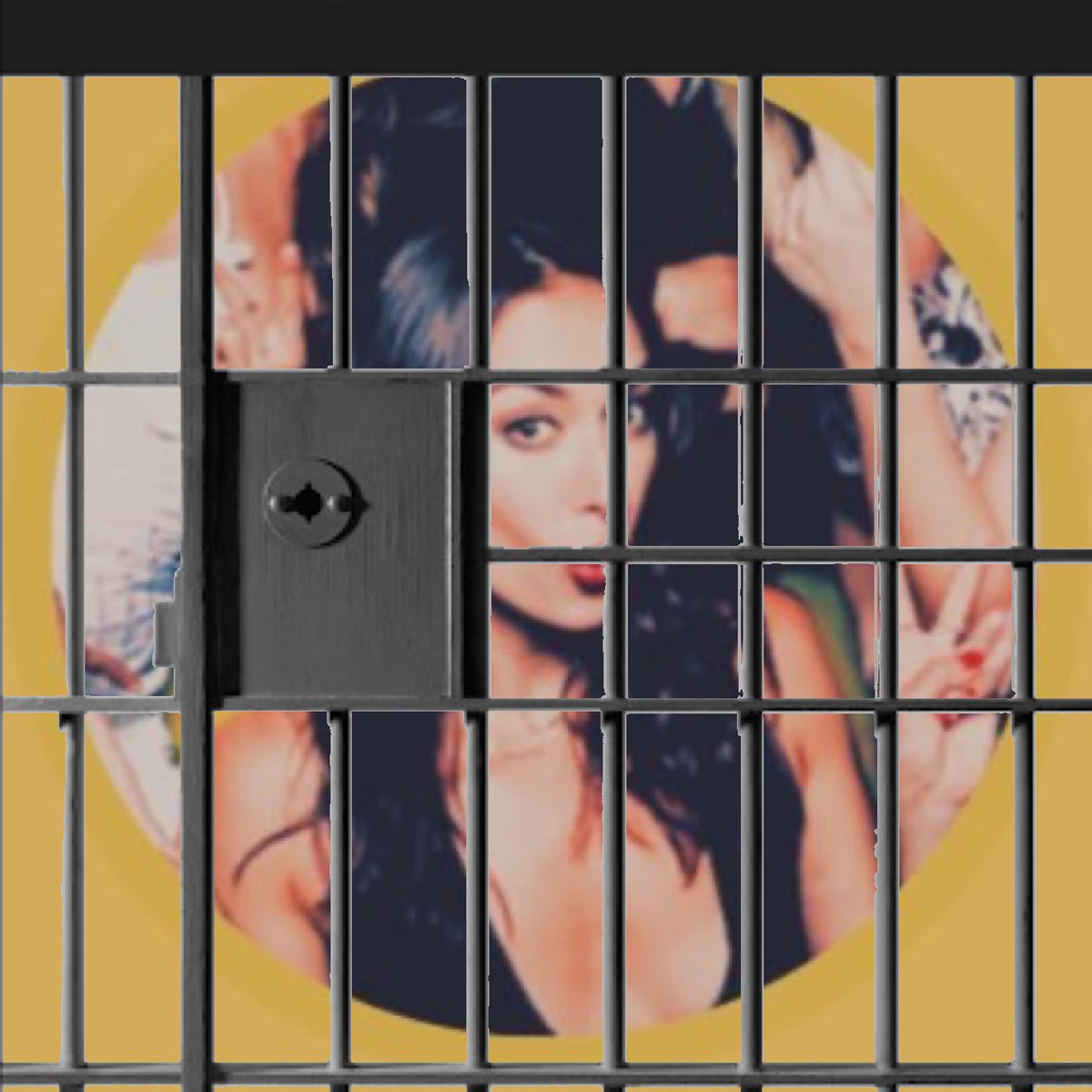 the100jail's tweet photo. CONVICTION:
@xAlienQueen has been arrested for spreading this false website. This is considered clownery and crackhead behaviour. https://t.co/k925NKBeI6