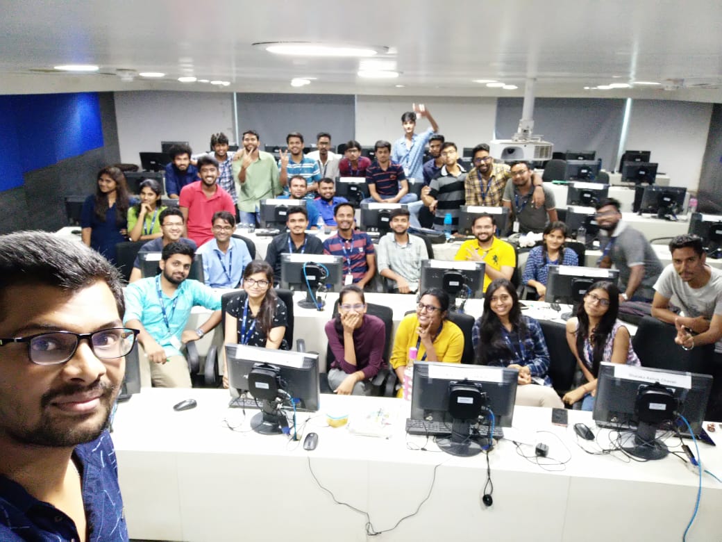 cool_D__'s tweet photo. Happiness is that moment in our life that play very good role in our life. the moment with full of happiness and joy in my life was my traning days😍Divided by lockdown United By Skype😜
Category Rewind the best moments spent
#capgeminirewind #strongertogether
@CapgeminiIndia https://t.co/CzieaH4JVd