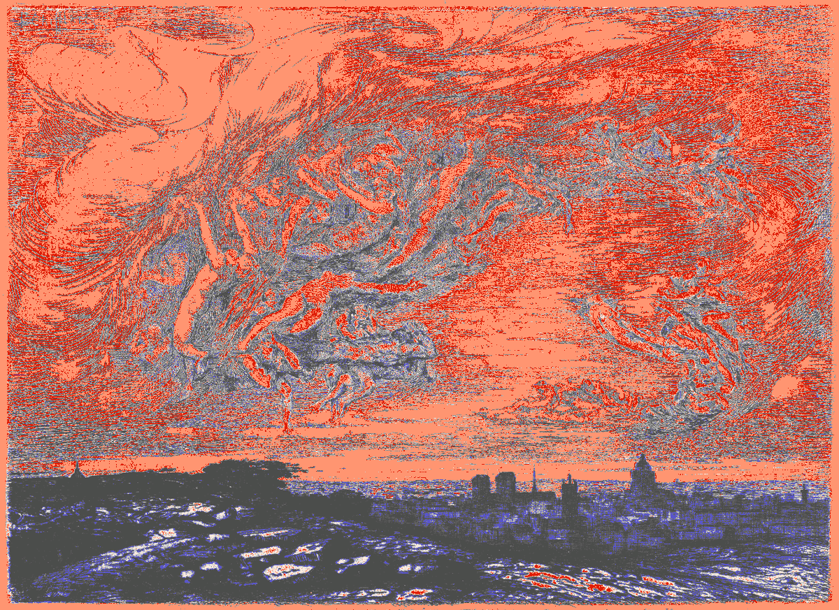 paintergoblin's tweet photo. Cholera in Paris, Franรงois Chifflart, @ngadc https://t.co/YwHBzGrnpr #wikidata #digitalart #print (Palette: #ZiggyStardust) ๐๐จ https://t.co/35Q5zoUQcH