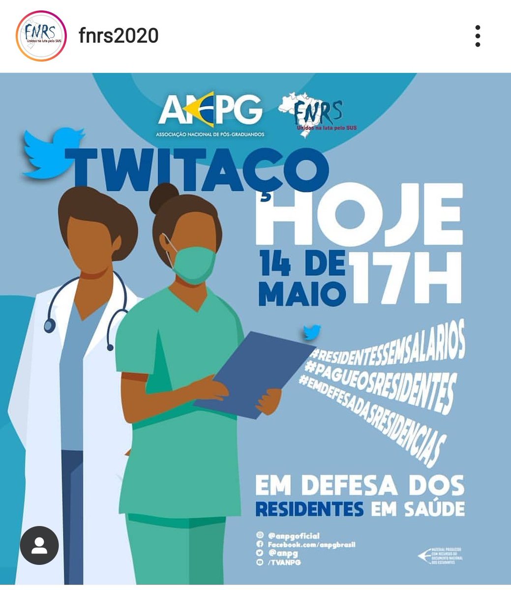 residentesinte1's tweet photo. Os residentes em saúde são profissionais formados, atuando em unidades de saúde no enfrentamento do #coronavirus, e estão sem receber. #paguemosresidentes #valorizearesidencia #valorizeosus #residentessemsalarios https://t.co/POClE8lkFX