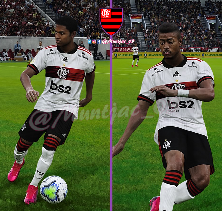 Muntjac_09's tweet photo. Flamengo away kit 2020-21 #Flamengo #eFootballPES2020 @officialpes @EditemosPES @EditemosPES_BR
Kit by @Muntjac_09 https://t.co/Mc79CSLWMH