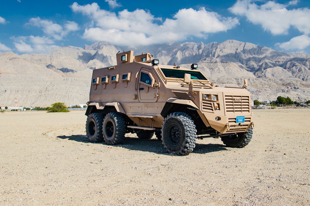 IAG_US's tweet photo. Specifically designed to meet #combat, #tactical, #convoysupport, #Reconnaissance and #surveillance missions, the #IAG #GuardianXtreme #6x6 #MRAP is able to quickly respond to threats with its proven #combatsurvivability. #interarmored #armoredvehicles #military #tacticalvehicles https://t.co/a6PkCErlB7