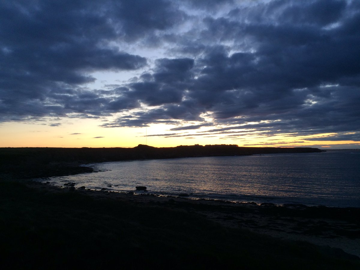 Canny sunset. Great to be out on the bike. Hope <a href="/VikIngsCLV/">Vik Ings</a> posse are keeping the wheels turning too