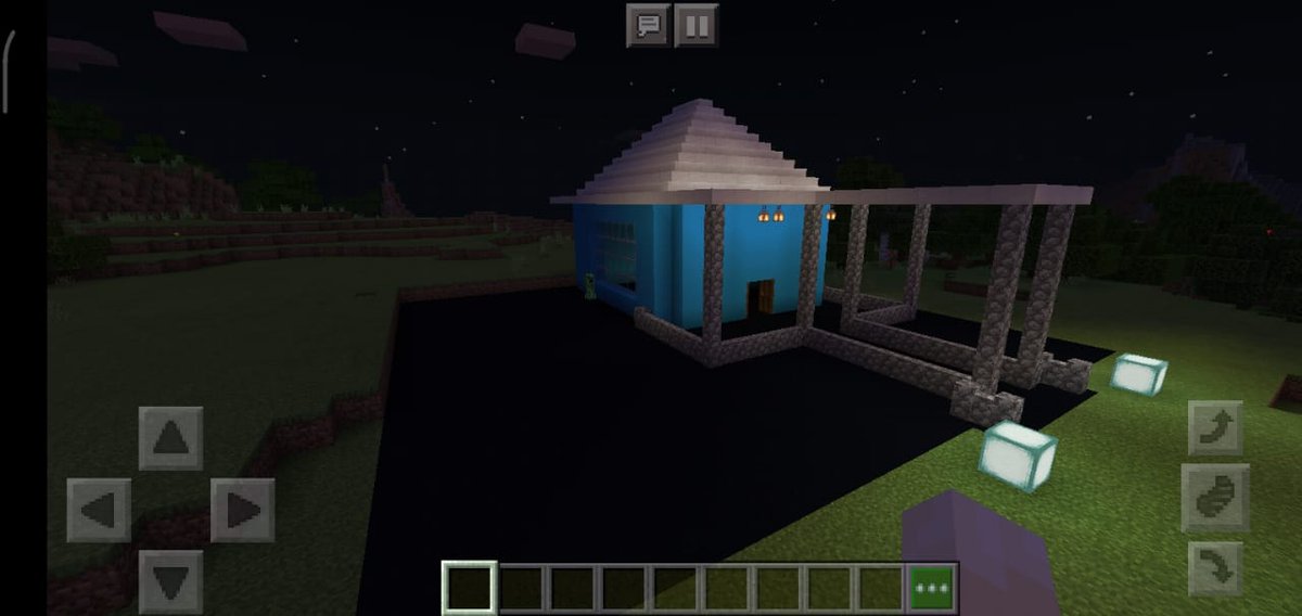 MarilaDe's tweet photo. @netolab_ a casa da minha filha Allana no Minecraft. Tá linda não tá? https://t.co/zux1oTwq9L