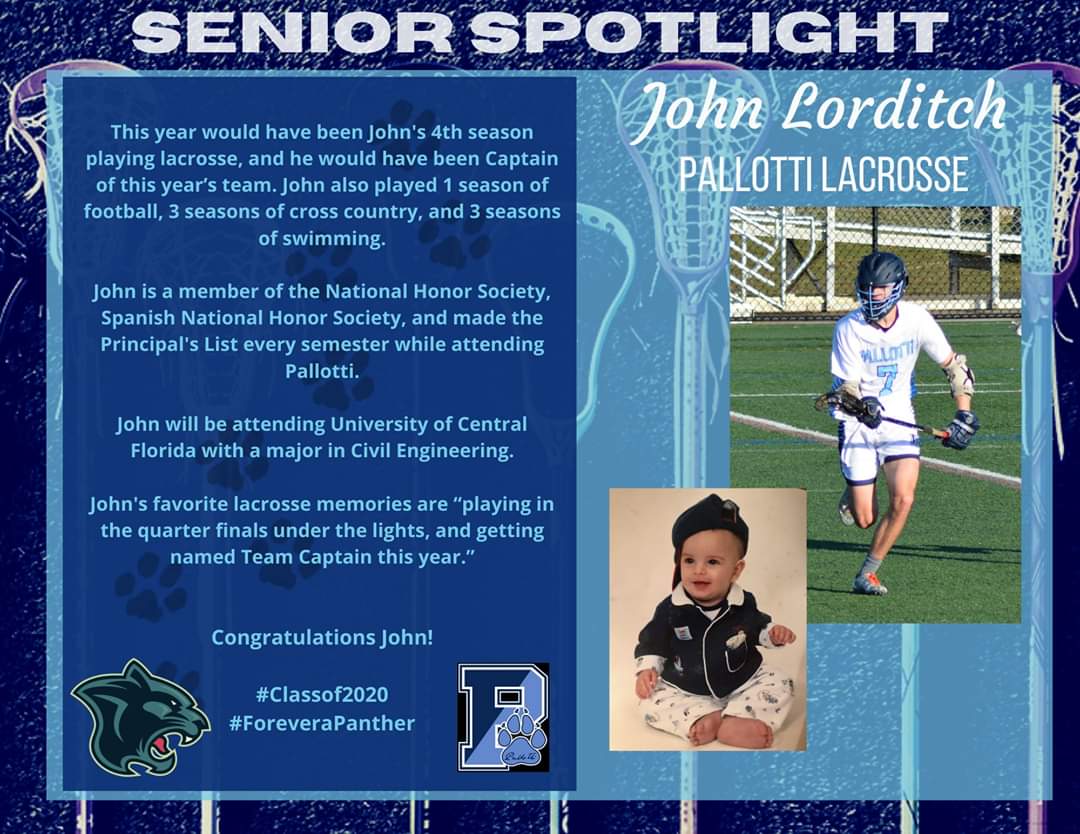 SVPHSAthletics's tweet photo. Congrats to all of our Senior Spring Athletes. John Lorditch, Pallotti is Very Proud of You and is going to miss your Senior Leadership!  @PallottiB @PallottiSwim @Pallotti_HS @miaaathletics @laurelleader #PantherPride #TheSVPWay #Panther4Life #HardWork #Determination https://t.co/3ov4NEXTES