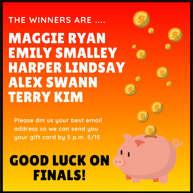 TerrapinRow's tweet photo. Thank you to everyone who participated in our contest! 😊 We wish everyone luck on their finals! #TerrapinRow #TRow https://t.co/hHwcCLuIvF