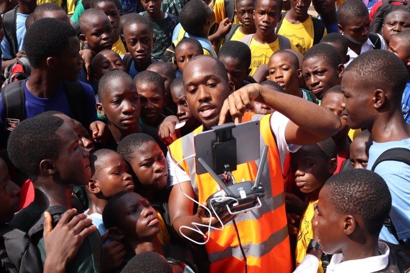 WeRobotics (@werobotics) on Twitter photo Back in November, <a href="/SL_FlyingLabs/">Sierra Leone Flying Labs</a> addressed an entire school during an assembly about drones and robotics, how they work, how they help communities, and what career opportunities might be available to them in the future. bit.ly/35T0yiQ #STEM #TechForGood Back in November, <a href="/SL_FlyingLabs/">Sierra Leone Flying Labs</a> addressed an entire school during an assembly about drones and robotics, how they work, how they help communities, and what career opportunities might be available to them in the future. bit.ly/35T0yiQ #STEM #TechForGood