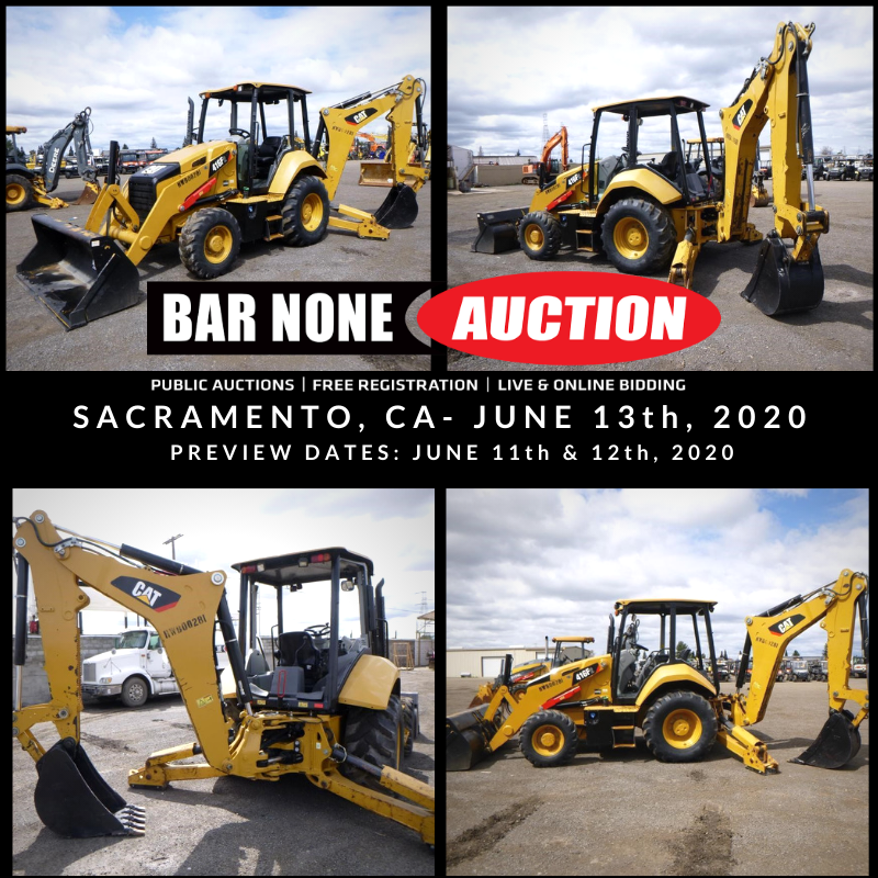 barnoneauction's tweet photo. Start digging with this 2015 Caterpillar 416F2 Loader Backhoe.
#Sacramento June 13th #Auction.
Register at https://t.co/TdgCq0T6wX
#cat4162f2 #catloader #catequipment #catyellow #bigiron #yellowiron #caterpillar #416F2 #backhoe #earthmoving #heavymachinery https://t.co/yKymwNxMB2