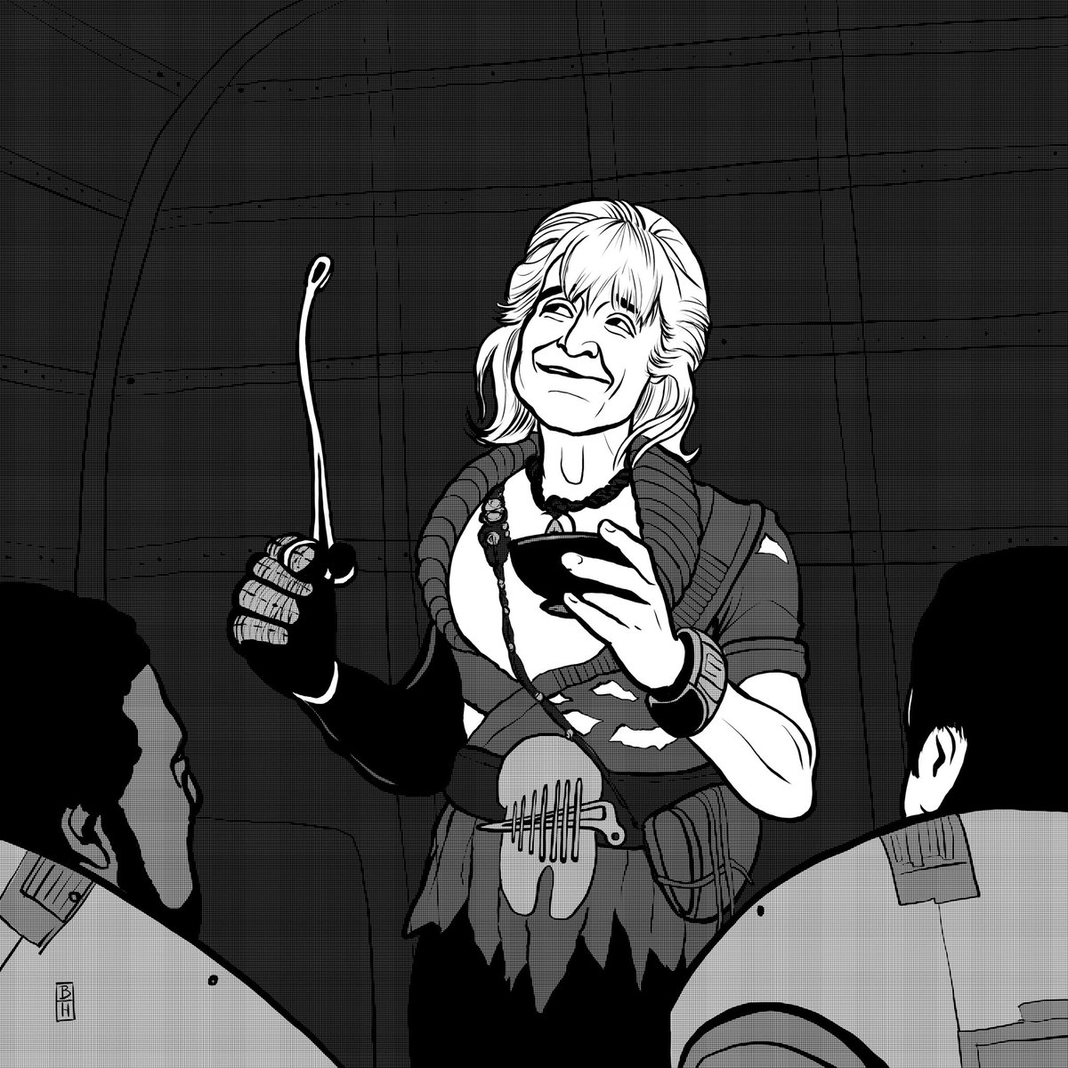 benhunter_art's tweet photo. @StarTrek #khan you guess this film? 

This sketch is from Day 22 of my “30 Day: Name That Film Challenge” on Instagram. 🖖 https://t.co/tp3sql7BfL